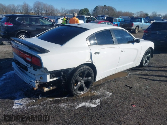 2013 Dodge Charger RT with VIN 2C3CDXCT2DH664760, listed as a IAAI auction lot 41281481 with 93,086 mi miles and . Bid and sale history available at carsss.com. Image 4.
