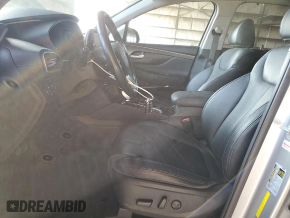 2020 Hyundai Santa Fe SEL with VIN 5NMS3CAA2LH245556, listed as a Copart auction lot 43567925 with 44,670 mi miles and Salvage Title. Bid and sale history available at carsss.com. Image 7.