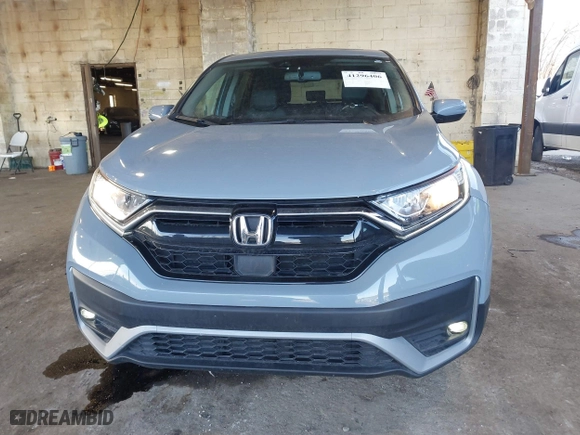 2021 Honda CR-V EX-L with VIN 5J6RW2H85MA010741, listed as a IAAI auction lot 41296406 with 17,309 mi miles. Bid and sale history available at carsss.com. Image 6.