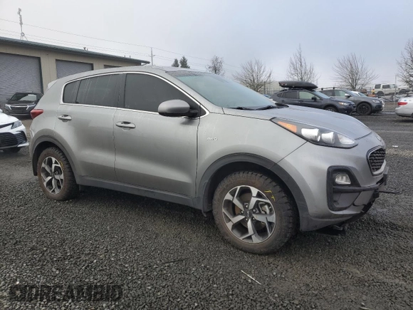 2020 Kia Sportage LX with VIN KNDPMCAC2L7789180, listed as a Copart auction lot 46662575 with 42,537 mi miles and Salvage Title. Bid and sale history available at carsss.com. Image 4.