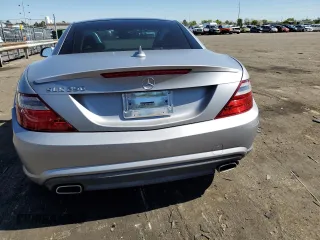 2015 Mercedes-Benz SLK-Class SLK 250 with VIN WDDPK4HA9FF102437, listed as a Copart auction lot 55301104 with 79,313 mi miles and Salvage Title. Bid and sale history available at carsss.com. Image 6.