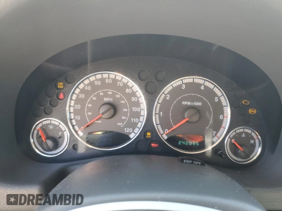 2006 Jeep Liberty Limited with VIN 1J4GL58K16W179819, listed as a Copart auction lot 52937845 with 242,035 mi miles and Non repairable. Bid and sale history available at DreamBid. Image 9.