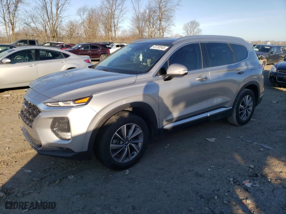 2020 Hyundai Santa Fe SEL with VIN 5NMS33AD3LH280701, listed as a Copart auction lot 43733545 with 63,086 mi miles and Salvage Title. Bid and sale history available at carsss.com. Image 1.
