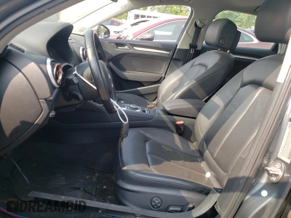 2016 Audi A3 2.0T Premium with VIN WAUB8GFF2G1018152, listed as a Copart auction lot 53251553 with 57,582 mi miles. Bid and sale history available at carsss.com. Image 7.