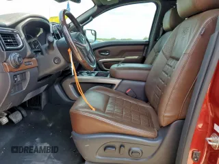 2020 Nissan Titan SL с VIN 1N6AA1ED5LN502137, выставлен на аукционе Copart как лот 59094945 с пробегом 42 241 миль миль и Списание • Salvage title. История ставок и продаж доступна на DreamBid. Изображение 7.