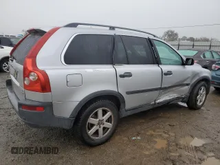 2005 Volvo XC90 with VIN YV1CZ911851196182, listed as a Copart auction lot 85343694 with 147,370 mi miles and Salvage Title. Bid and sale history available at carsss.com. Image 3.