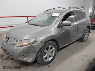 2009 Nissan Murano SL with VIN JN8AZ18W99W101481, listed as a IAAI auction lot 41633906 with 240,102 mi miles. Bid and sale history available at carsss.com. Image 2.