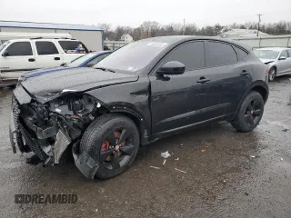 2018 Jaguar E-Pace R-Dynamic S with VIN SADFT2GX7J1Z07344, listed as a Copart auction lot 69309192 with 33,329 mi miles and . Bid and sale history available at DreamBid. Image 1.