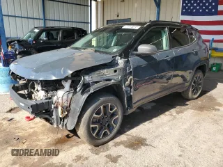 2018 Jeep Compass Trailhawk with VIN 3C4NJDDB6JT480491, listed as a Copart auction lot 58528185 with Not provided miles and Clean title. Bid and sale history available at DreamBid. Image 1.