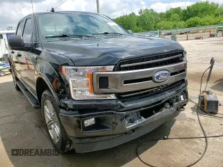 2018 Ford F-150 XL with VIN 1FTEW1E53JFC68277, listed as a Copart auction lot 58580385 with 47,373 mi miles and Salvage title. Bid and sale history available at DreamBid. Image 13.