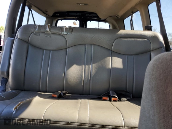 2001 Chevrolet Express with VIN 1GAGG25R411191665, listed as a Copart auction lot 49011535 with Not Provided miles and Salvage Title. Bid and sale history available at carsss.com. Image 10.