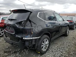2016 Nissan Rogue SV with VIN KNMAT2MV3GP602356, listed as a Copart auction lot 50409235 with 170,508 mi miles and Salvage Title. Bid and sale history available at carsss.com. Image 3.