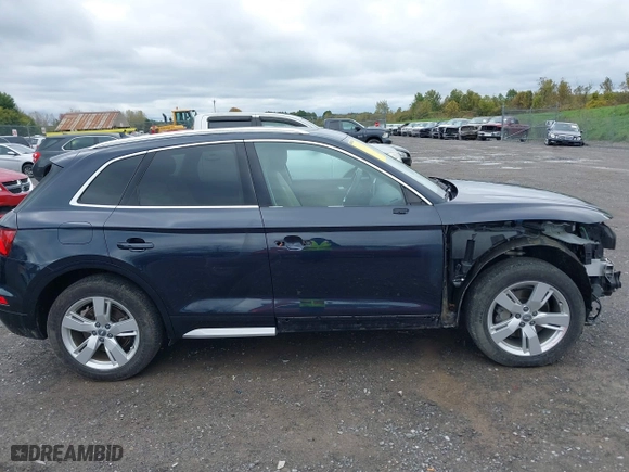 2018 Audi Q5 Premium Plus with VIN WA1BNAFY3J2095957, listed as a IAAI auction lot 40531503 with 64,195 mi miles. Bid and sale history available at carsss.com. Image 14.