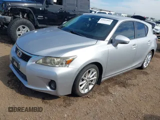 2012 Lexus CT CT 200h with VIN JTHKD5BH0C2054726, listed as a IAAI auction lot 42032885 with 112,429 mi miles and . Bid and sale history available at carsss.com. Image 17.