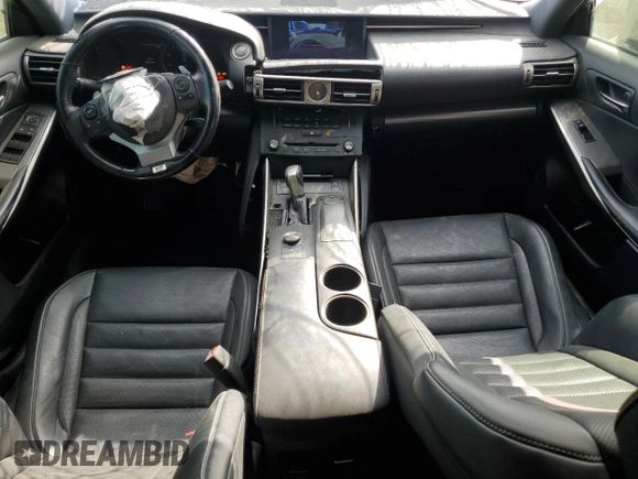 2016 Lexus IS 200t with VIN JTHBA1D28G5036909, listed as a Copart auction lot 59609255 with 141,049 mi miles and Salvage title. Bid and sale history available at DreamBid. Image 8.
