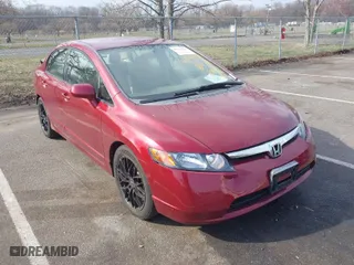 2007 Honda Civic Sdn LX with VIN 2HGFA16567H507833, listed as a IAAI auction lot 41914426 with 143,686 mi miles. Bid and sale history available at carsss.com. Image 1.