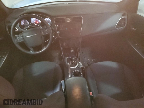 2014 Chrysler 200 LX with VIN 1C3CCBAGXEN157688, listed as a Copart auction lot 73308514 with 89,715 mi miles and Salvage Title. Bid and sale history available at carsss.com. Image 8.