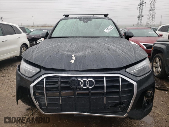 2021 Audi Q5 Premium Plus with VIN WA1BAAFY6M2025207, listed as a Copart auction lot 71050522 with 25,831 mi miles and . Bid and sale history available at DreamBid. Image 5.