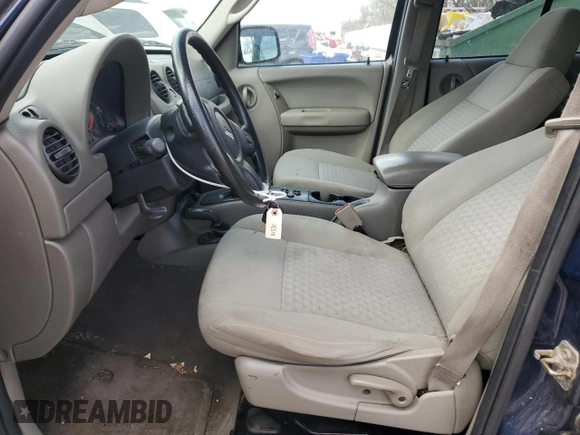 2006 Jeep Liberty Sport with VIN 1J4GL48K66W102244, listed as a Copart auction lot 49631455 with 159,999 mi miles and Salvage Title. Bid and sale history available at carsss.com. Image 7.