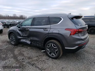 2022 Hyundai Santa Fe Hybrid Limited with VIN KM8S5DA15NU055208, listed as a Copart auction lot 82713493 with 21,041 mi miles. Bid and sale history available at carsss.com. Image 2.