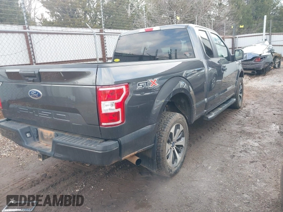 2020 Ford F-150 XL with VIN 1FTFX1E53LFC50723, listed as a IAAI auction lot 41469435 with 68,857 mi miles. Bid and sale history available at carsss.com. Image 4.