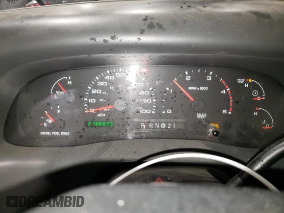 2003 Ford Super Duty F-250 XL with VIN 1FTNW21F33EA02965, listed as a Copart auction lot 52647395 with 278,603 mi miles and Salvage Title. Bid and sale history available at carsss.com. Image 9.