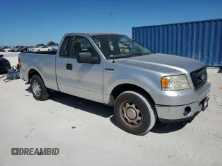 2007 Ford F-150 XL with VIN 1FTRF12237KD64678, listed as a Copart auction lot 49593845 with 194,748 mi miles and Non repairable. Bid and sale history available at DreamBid. Image 4.