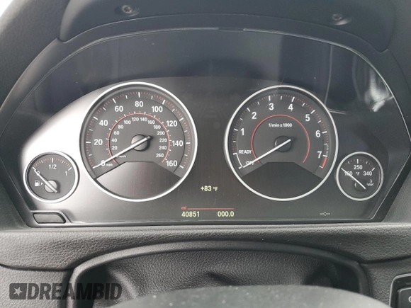 2018 BMW 3 Series 330i with VIN WBA8B9C56JEE82888, listed as a Copart auction lot 62343025 with 40,851 mi miles and Salvage title. Bid and sale history available at DreamBid. Image 9.