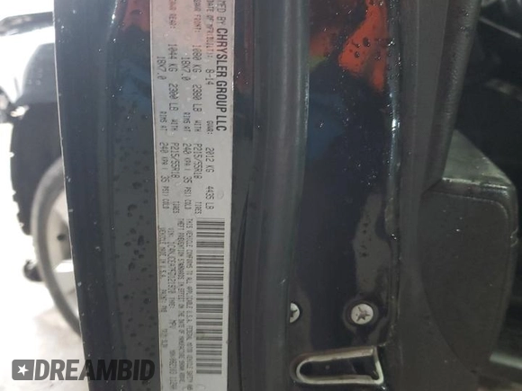 2015 Jeep Compass High Altitude Edition with VIN 1C4NJCEA7FD121910, listed as a Copart auction lot 85274044 with 137,134 mi miles and Salvage Title. Bid and sale history available at carsss.com. Image 12.