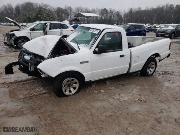 2007 Ford Ranger XL with VIN 1FTYR10U97PA02431, listed as a Copart auction lot 43237415 with 960,841 mi miles and Salvage Title. Bid and sale history available at carsss.com. Image 1.