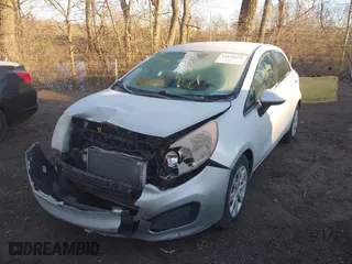 2013 Kia Rio LX with VIN KNADM5A34D6274278, listed as a IAAI auction lot 41810478 with 89,723 mi miles. Bid and sale history available at carsss.com. Image 17.