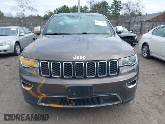 2018 Jeep Grand Cherokee Limited z VIN 1C4RJFBG4JC268356, wystawiony jako IAAI lot #42071471 z przebiegiem 120 083 mil mil oraz . Historia ofert i sprzedaży dostępna na DreamBid. Obrazek 12.