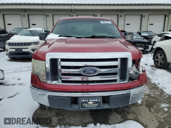 2010 Ford F-150 XL with VIN 1FTEW1C85AFD23115, listed as a Copart auction lot 45932545 with 193,965 mi miles and Salvage Title. Bid and sale history available at carsss.com. Image 5.