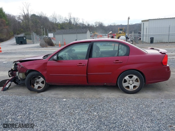 2005 Chevrolet Malibu LT with VIN 1G1ZU548X5F149568, listed as a IAAI auction lot 40870279 with 237,623 mi miles. Bid and sale history available at carsss.com. Image 14.