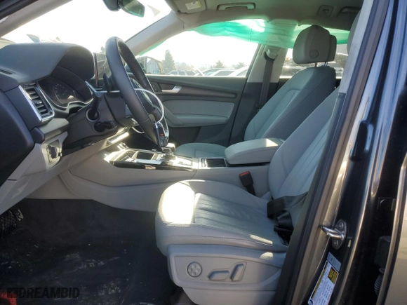 2022 Audi Q5 S line Premium with VIN WA1GAAFY8N2059575, listed as a Copart auction lot 87022824 with 14,972 mi miles and Salvage Title. Bid and sale history available at carsss.com. Image 7.