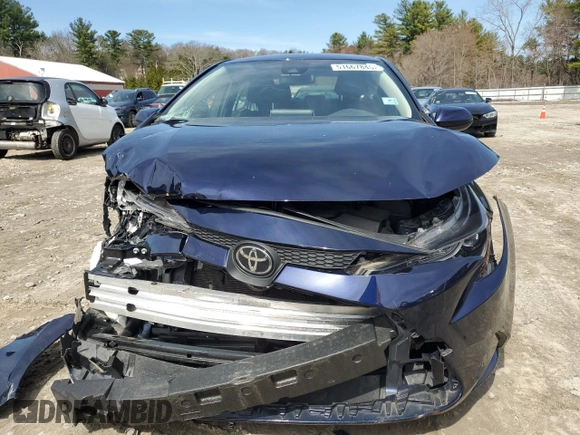 2021 Toyota Corolla LE with VIN JTDVPMAE0MJ132470, listed as a Copart auction lot 51667845 with Not Provided miles and Salvage Title. Bid and sale history available at DreamBid. Image 5.