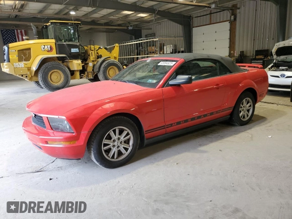 2005 Ford Mustang Deluxe with VIN 1ZVFT84N355203607, listed as a Copart auction lot 53994625 with 179,154 mi miles and Clean Title. Bid and sale history available at carsss.com. Image 1.