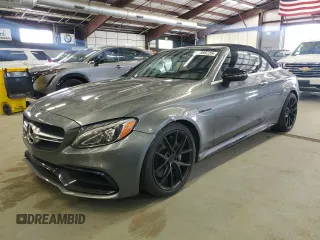 2017 Mercedes-Benz C 63 AMG with VIN WDDWK8GB7HF496746, listed as a Copart auction lot 62895725 with 82,590 mi miles and Clean title. Bid and sale history available at DreamBid. Image 1.