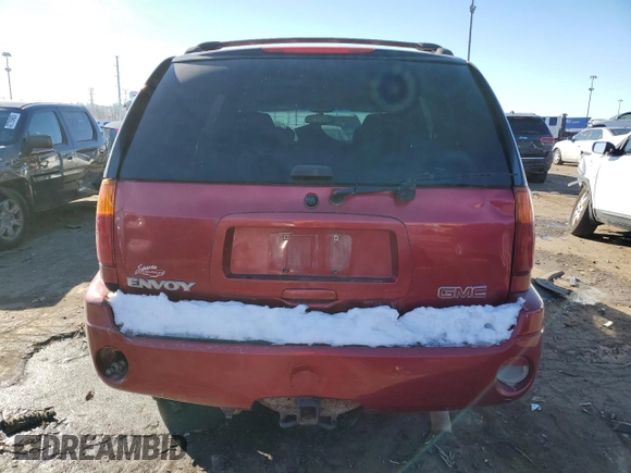 2004 GMC Envoy SLT with VIN 1GKDT13S842155745, listed as a Copart auction lot 81780494 with 0 mi miles and Clean Title. Bid and sale history available at carsss.com. Image 6.