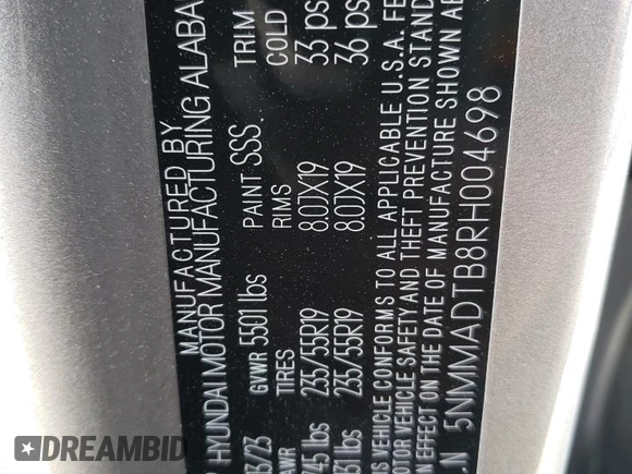 2024 Genesis GV70 2.5T z VIN 5NMMADTB8RH004698, wystawiony jako Copart lot #50532005 z przebiegiem 23 879 mil mil oraz Szkoda całkowita • Salvage title. Historia ofert i sprzedaży dostępna na DreamBid. Obrazek 13.