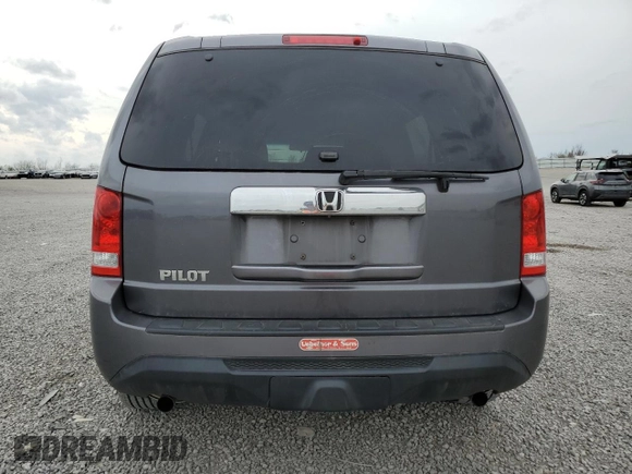 2015 Honda Pilot LX with VIN 5FNYF3H21FB034824, listed as a Copart auction lot 51657025 with 212,803 mi miles and Salvage Title. Bid and sale history available at carsss.com. Image 6.