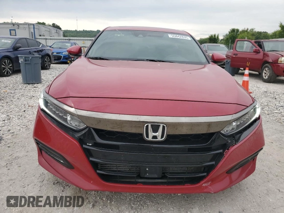 2020 Honda Accord Sport with VIN 1HGCV2F3XLA025614, listed as a Copart auction lot 55842835 with 98,117 mi miles and Salvage title. Bid and sale history available at DreamBid. Image 5.