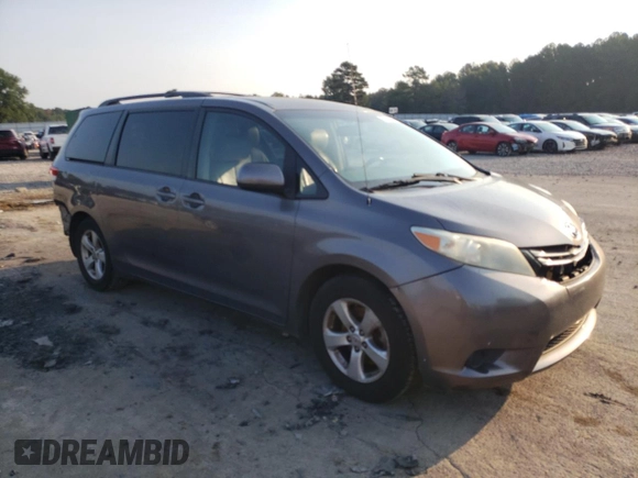 2011 Toyota Sienna LE AAS с VIN 5TDKK3DC5BS116741, выставлен на аукционе Copart как лот 43147955 с пробегом 212 663 миль миль и Списание • Salvage title. История ставок и продаж доступна на DreamBid. Изображение 4.