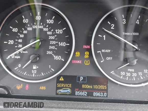 2016 BMW X1 xDrive28i with VIN WBXHT3C32GP886084, listed as a IAAI auction lot 41895754 with 85,662 mi miles and . Bid and sale history available at DreamBid. Image 7.