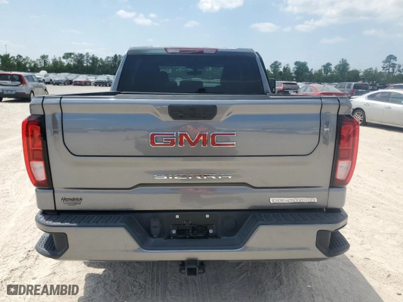2022 GMC Sierra 1500 Limited Elevation with VIN 1GTU9CETXNZ206165, listed as a Copart auction lot 52747375 with 52,607 mi miles and Salvage Title. Bid and sale history available at carsss.com. Image 6.