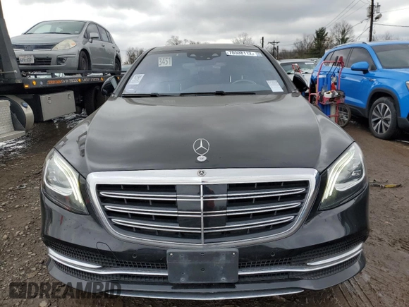 2018 Mercedes-Benz S 450 with VIN WDDUG6EB1JA367291, listed as a Copart auction lot 70508112 with 39,968 mi miles and . Bid and sale history available at DreamBid. Image 5.