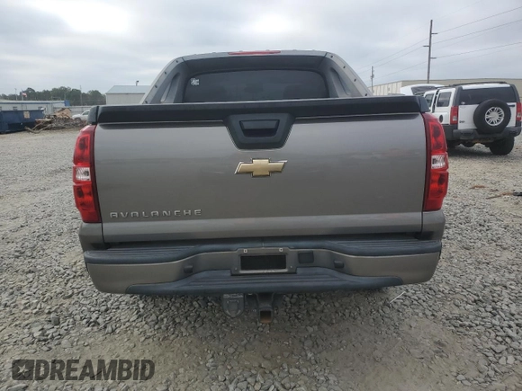 2007 Chevrolet Avalanche 2LT with VIN 3GNEC12J87G208908, listed as a Copart auction lot 77654674 with 193,889 mi miles and Salvage Title. Bid and sale history available at DreamBid. Image 6.