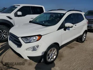 2019 Ford EcoSport SE z VIN MAJ3S2GE3KC261649, wystawiony jako Copart lot #51021775 z przebiegiem Nie podano mil oraz Nie do naprawy. Historia ofert i sprzedaży dostępna na DreamBid. Obrazek 1.