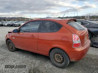 2008 Hyundai Accent GS with VIN KMHCM36C88U068079, listed as a Copart auction lot 47490165 with 196,818 mi miles and Salvage Title. Bid and sale history available at carsss.com. Image 2.