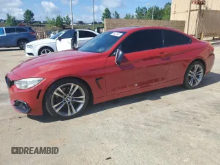 2015 BMW 4 Series 428i z VIN WBA3N3C50FK232924, wystawiony jako Copart lot #60427945 z przebiegiem 143 599 mil mil oraz Szkoda całkowita • Salvage title. Historia ofert i sprzedaży dostępna na DreamBid. Obrazek 1.
